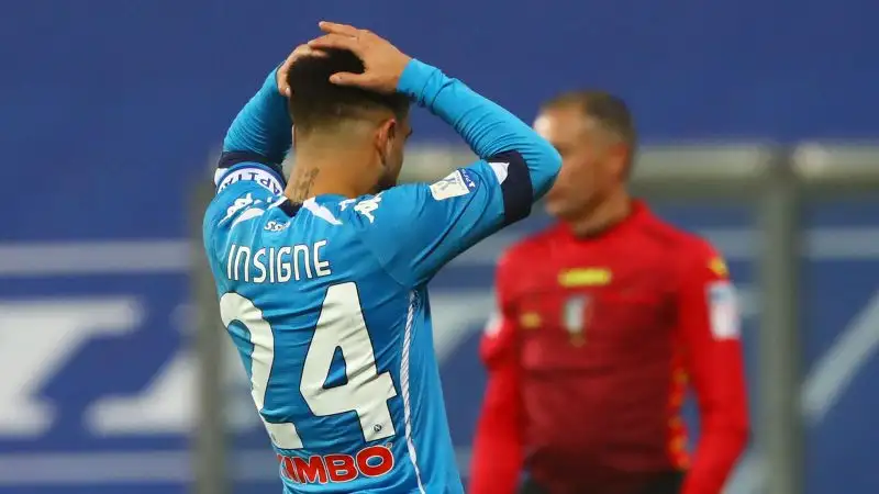 Insigne 5: a chi ama lo sport, di qualsiasi squadra sia tifoso, non può non dispiacere vederlo in lacrime