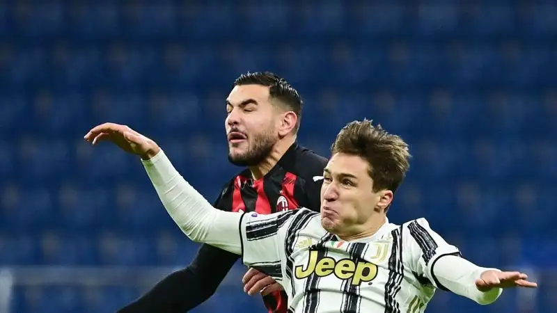 Theo Hernandez 4: serata da dimenticare per il francese, che non chiude mai su Chiesa