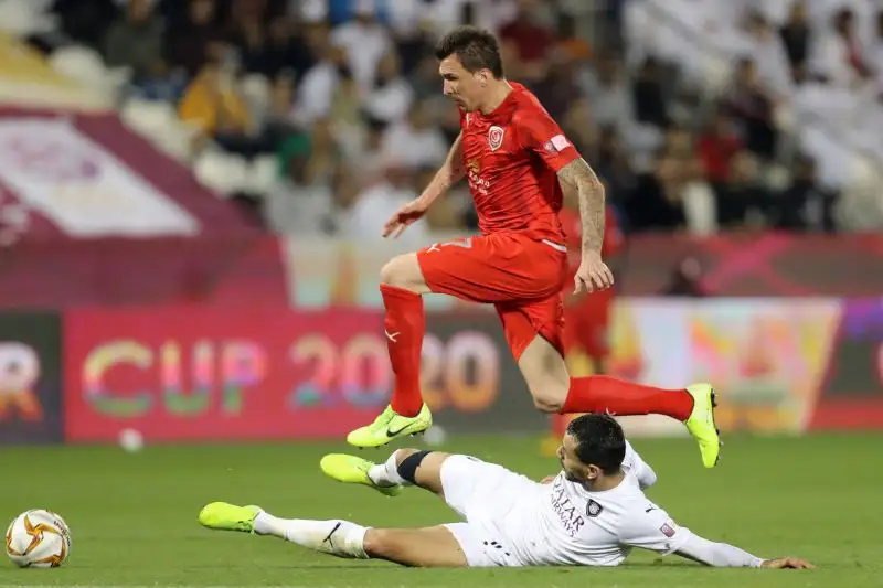 Mario Mandzukic era fermo da mesi dopo qualche partita in Qatar