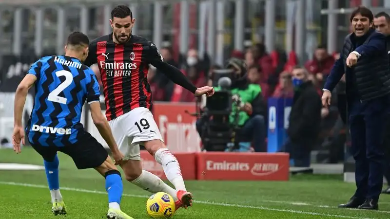 Theo Hernandez 6: prova qualche incursione delle sue ma l'Inter è blindata
