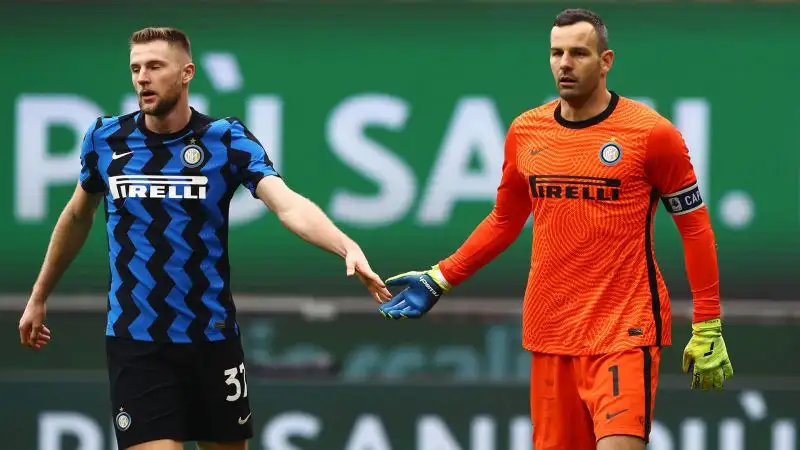 Skriniar 6.5: perno della difesa nerazzurra, sempre efficace nel gioco aereo