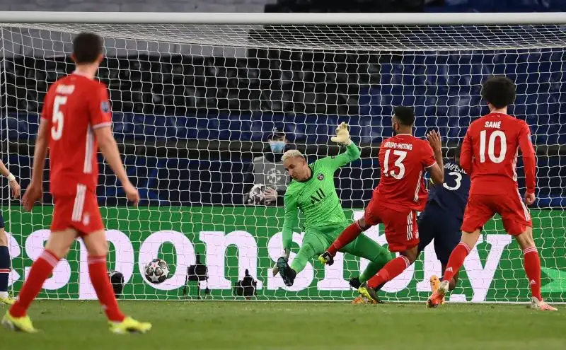 Prima dell'intervallo Choupo-Moting ha firmato il gol dell'1-0 per il Bayern Monaco
