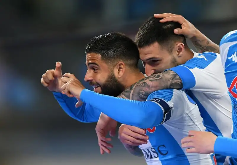 Nella ripresa al 53' arriva il tris del Napoli con Insigne in contropiede, destro a giro su assist di Hysaj