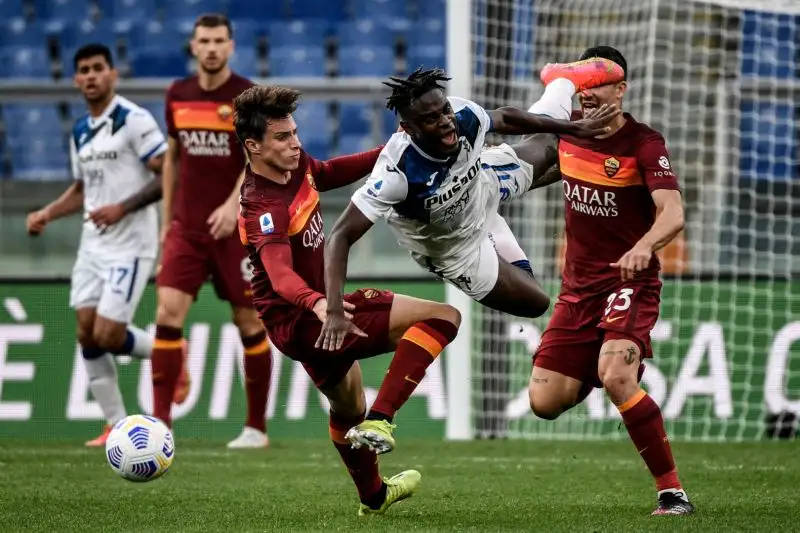 A Malinovskyi risponde Cristante: termina 1-1 il primo posticipo della 32esima giornata di campionato tra Roma e Atalanta al'Olimpico
