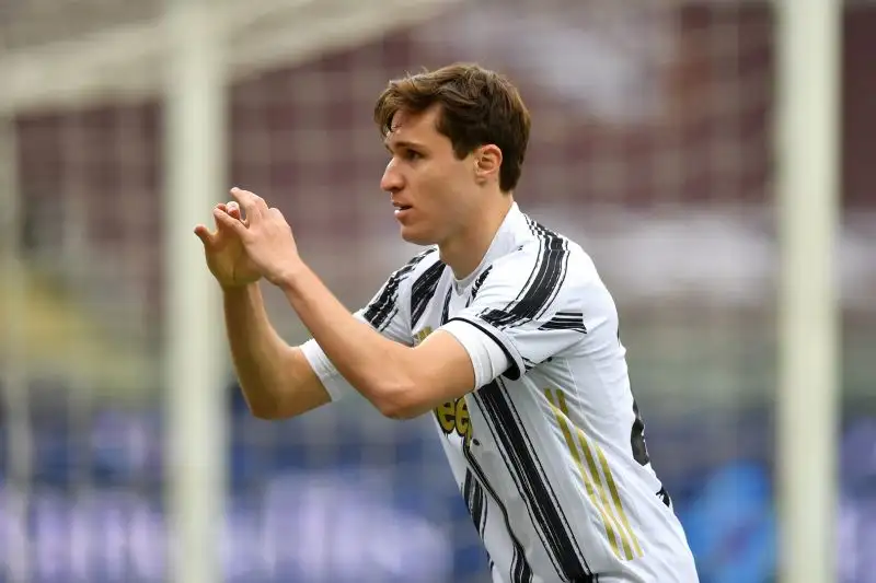 Al 13' arriva il gol del vantaggio, grazie alla percussione vincente di Federico Chiesa