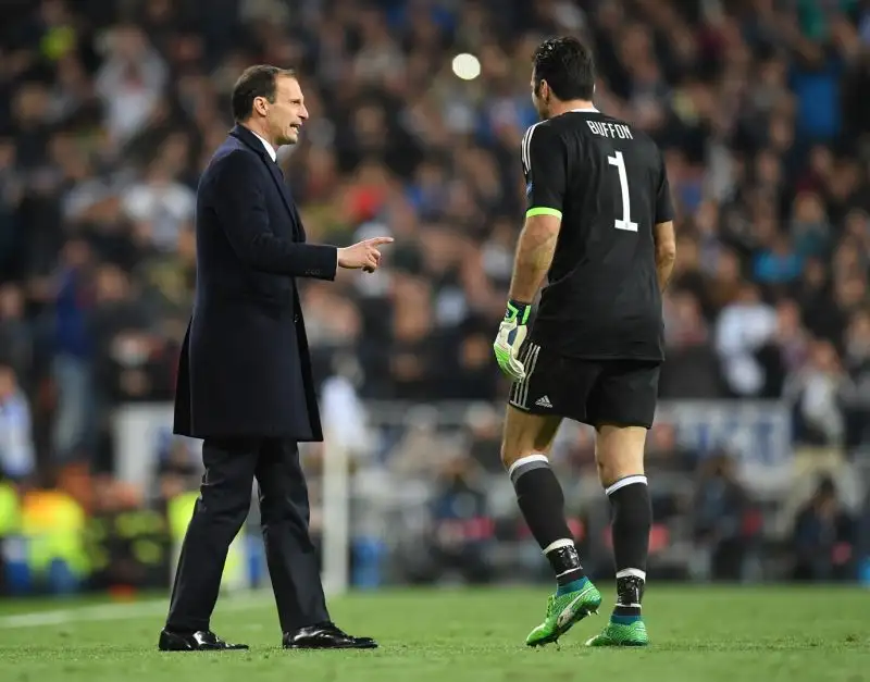 Il prossimo anno Allegri non ritroverà Gigi Buffon che ha detto addio ai bianconeri
