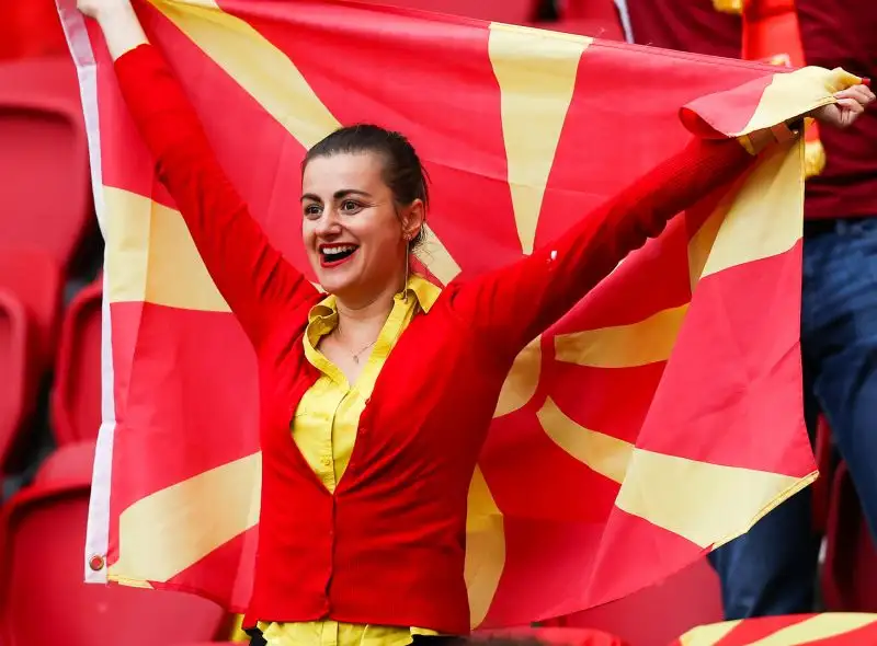 Oltre alla Macedonia del Nord, anche lei ha fatto una bella figura sugli spalti
