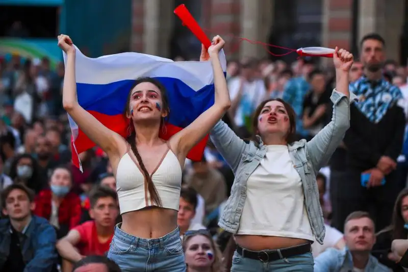 Due russe che si fanno notare