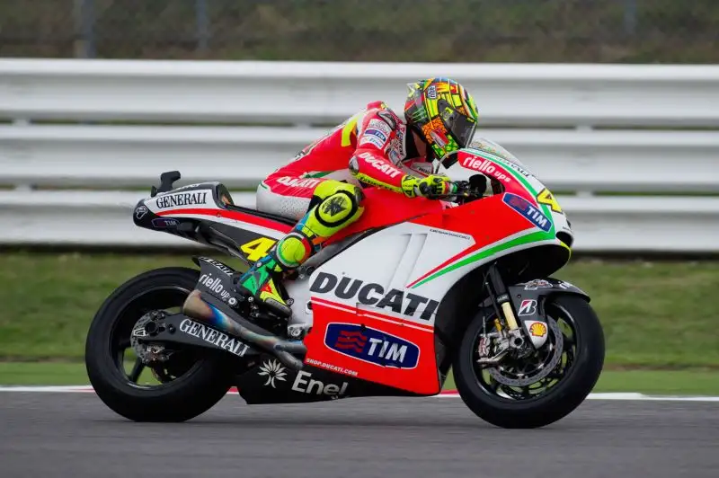 Rossi non è riuscito ad adattarsi alla Desmosedici