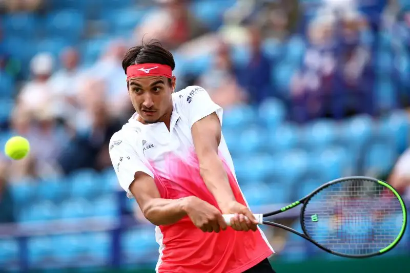 Lorenzo Sonego ha completato la doppietta imponendosi per 6-3, 6-4, 6-4 sull'australiano Duckworth