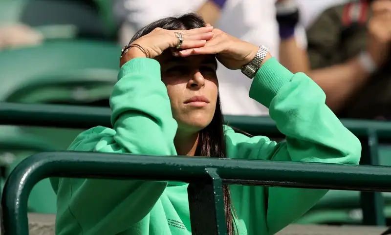 Ajla Tomljanovic segue con trepidazione il match tra il fidanzato Matteo Berrettini e Felix Auger-Aliassime
