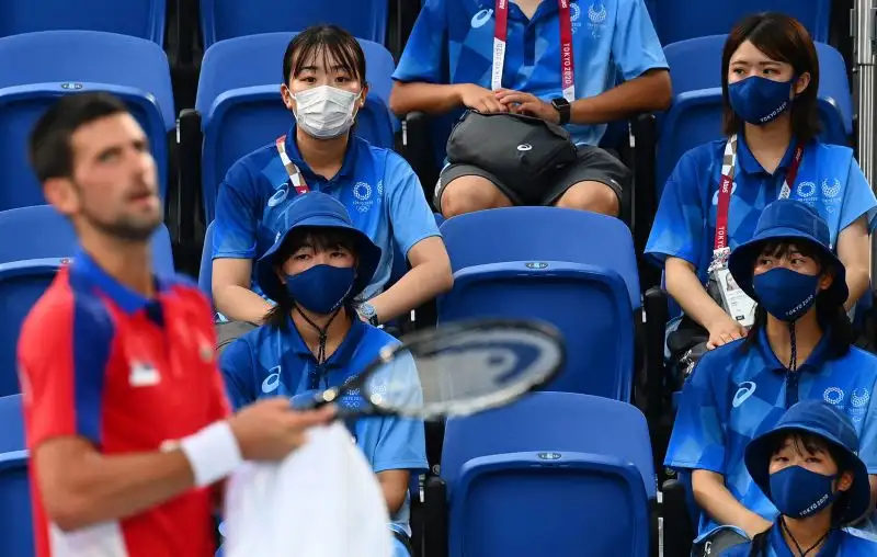 Era molta la fiducia dei connazionali in Djokovic per la conquista di una medaglia d'oro