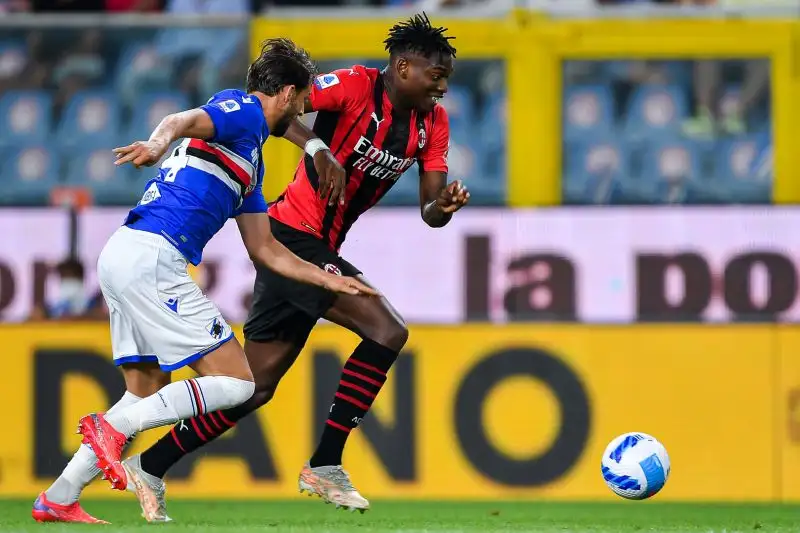 Leao 6. Soliti problemi in fase di realizzazione ma nel primo tempo è una spina nel fianco della Samp. Cala nella ripresa