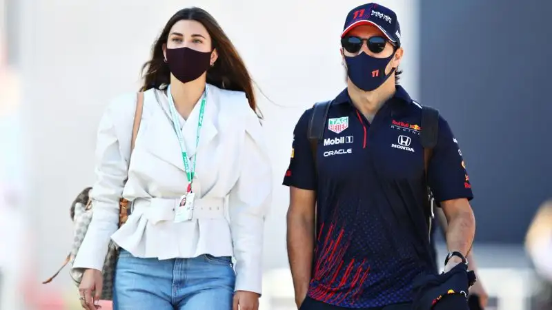 Sergio Perez e sua moglie Carola Martinez