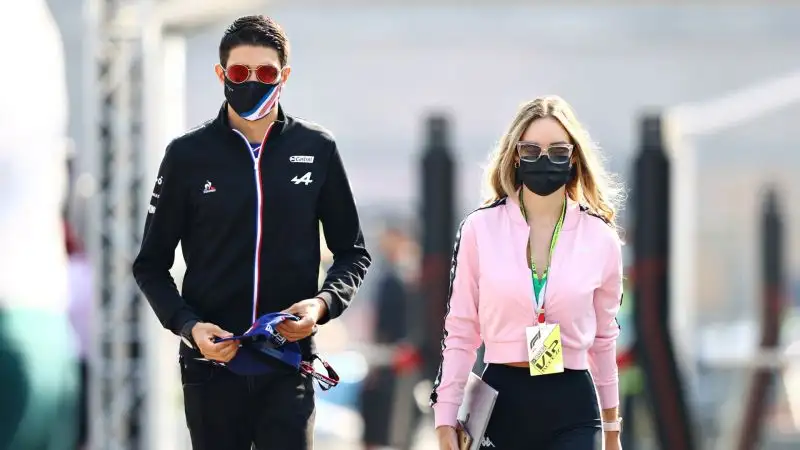 Esteban Ocon e la sua fidanzata Elena Berri