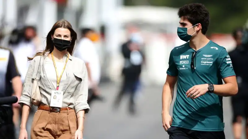 Lance Stroll e la sua fidanzata Sara Pagliaroli