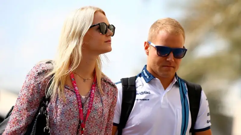 In passato Valtteri Bottas è stato sposato con Emilia Pikkarainen