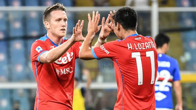 Zielinski 7: non è al 100% eppure dà un grane contributo. E segna pure
