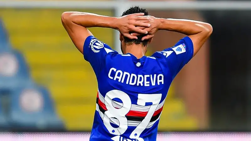 Candreva 6: ci prova fino in fondo, anche quando ormai la gara è segnata