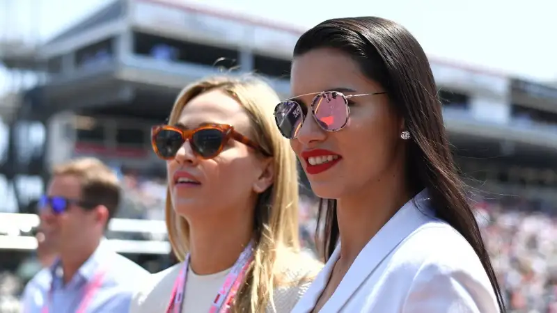 ...con cui è andata a vedere il Gran Premio di Monaco del 2017
