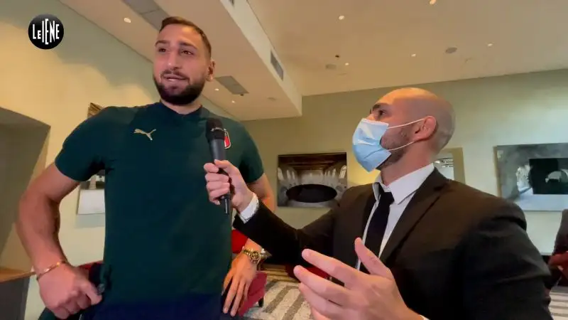 Il portiere della Nazionale è stato contestato a causa del suo recente passaggio al Paris Saint-Germain dopo gli otto anni trascorsi al Milan