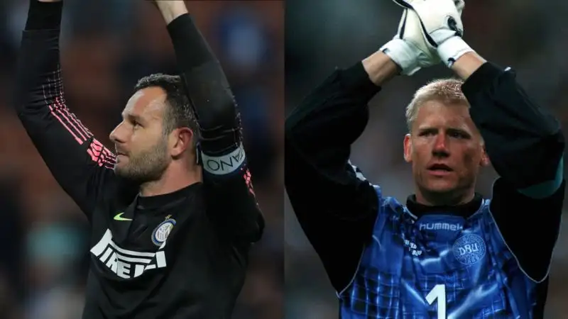L'idolo di Samir Handanovic è invece l'ex portiere danese Peter Schmeichel, come riportato in un Matchday Programme dell'Inter
