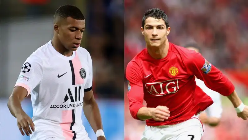 Kylian Mbappé spera di ripercorrere i passi del proprio idolo, ovvero Cristiano Ronaldo
