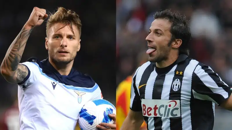 Come dichiarato al Corriere dello Sport, l'idolo di Ciro Immobile è l'ex capitano juventino Alessandro Del Piero