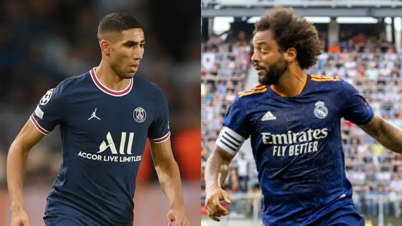 Achraf Hakimi ha sempre avuto le idee chiare su chi prendere come esempio. In una recente intervista della BBC ha dichiarato: "Marcelo gioca nella mia stessa posizione. In campo si diverte, ride sempre. Voglio essere come lui"