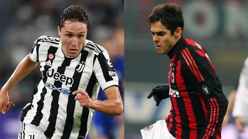 Federico Chiesa ha imparato molto dal padre Enrico, ma il modo di giocare a pallone di Ricardo Kakà non lo ha mai lasciato indifferente
