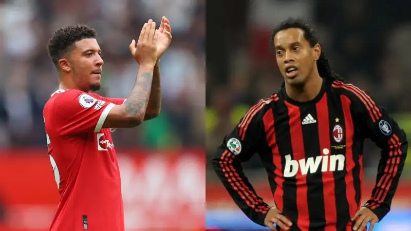 "Il mio modello è Ronaldinho. Spero di poter raggiungere quel livello" ha raccontato Jadon Sancho a DAZN