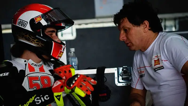 Marco ascoltava molto i consigli di Fausto Gresini