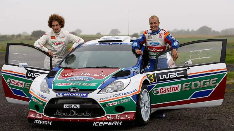 Anche i rally stimolavano la sua grande voglia di velocità