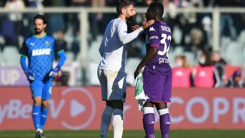 Berardi 5.5: una prestazione sotto le aspettative per l'attaccante azzurro, che disputa non la migliore delle sue gare
