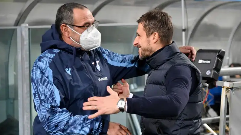Sarri 5.5: dopo un primo tempo di grande intensità, nonostante il vantaggio, la sua squadra subisce la rimonta dei neroverdi