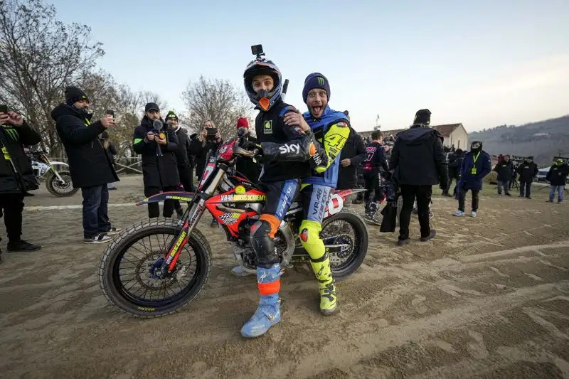 L'atmosfera era chiaramente di festa. Fonte: Media - VR46