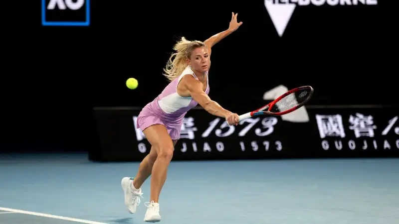 Nel terzo turno degli Aus Open Camila si è trovata sulla sua strada la Barty