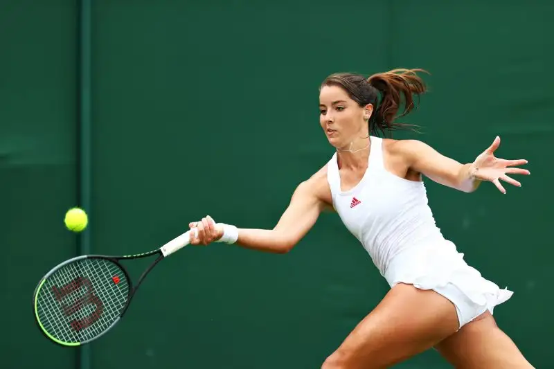 La madre, ex tennista, l'ha stimolata ad iniziare a giocare
