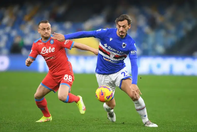 Gabbiadini 5: gli arrivano pochi palloni ed è l'unica attenuante