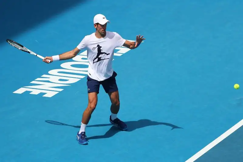 Infatti è in attesa della decisione definitiva sulla sua partecipazione agli Australian Open 2022
