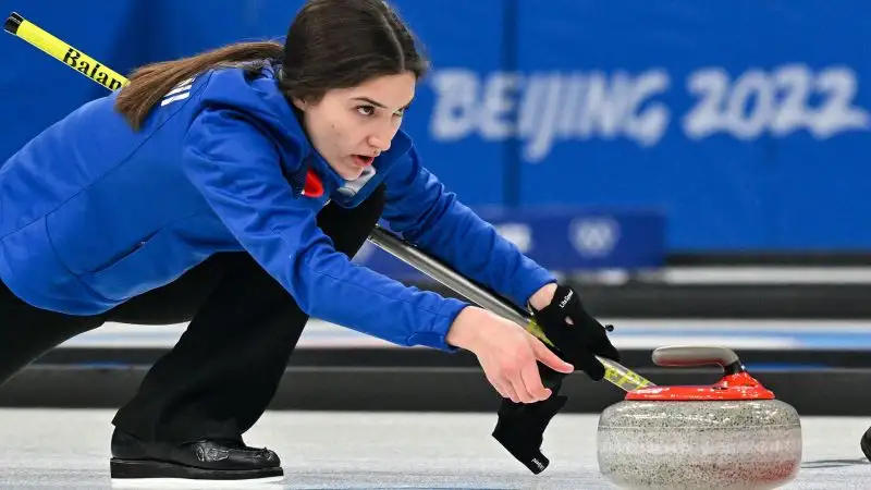 La coppia formata da Stefania Constantini e Amos Mosaner ha vinto la medaglia d'oro nel curling doppio misto.