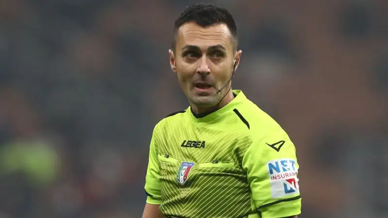 Di Bello 4: gestione dei cartellini molto discutibile, non convince neanche sull'avvio dell'azione del 2-0 dell'Inter