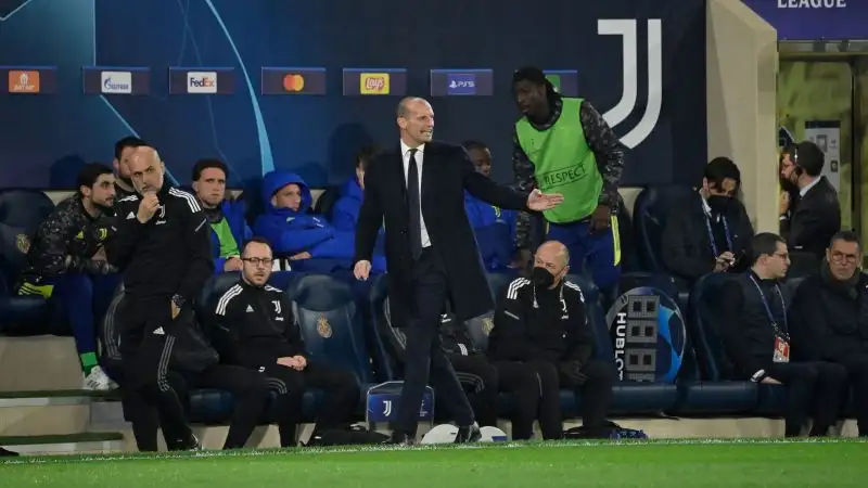 Allegri 6: secondo tempo rinunciatario quello della sua squadra