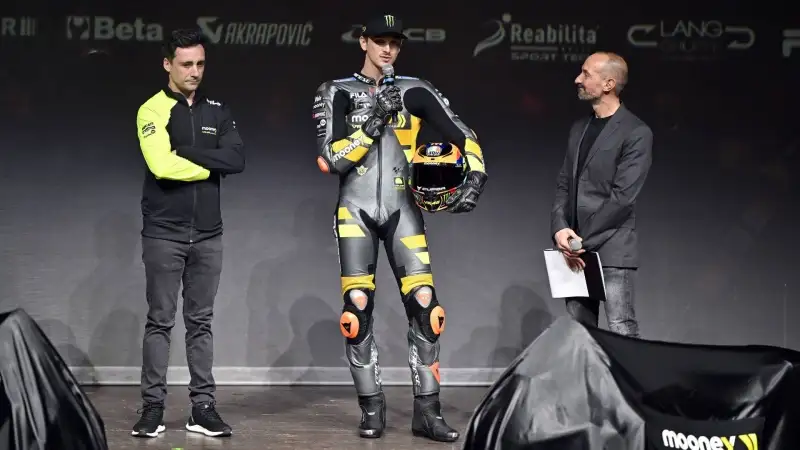 Luca Marini invece inizierà la seconda stagione nella classe regina