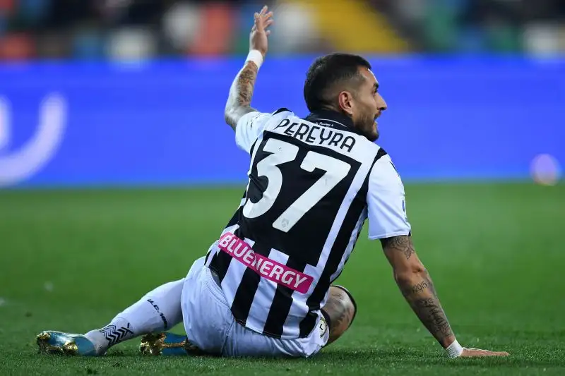 Pereyra 6,5: Cioffi gli regala una mezz'oretta, in cui fa intuire quanto sia mancato all'Udinese

