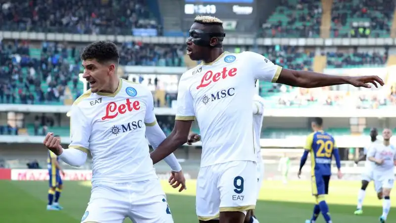 Di Lorenzo 7: gioca un grande secondo tempo, impreziosito dall'assist per Osimhen in occasione della seconda rete del Napoli