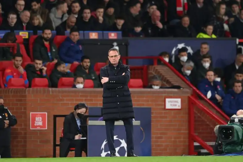 Rangnick 4,5: Ci mancava solo l'eliminazione dalla Champions per trovare il giusto aggettivo per la sua esperienza (ad interim) sulla prestigiosa panchina inglese: disastrosa