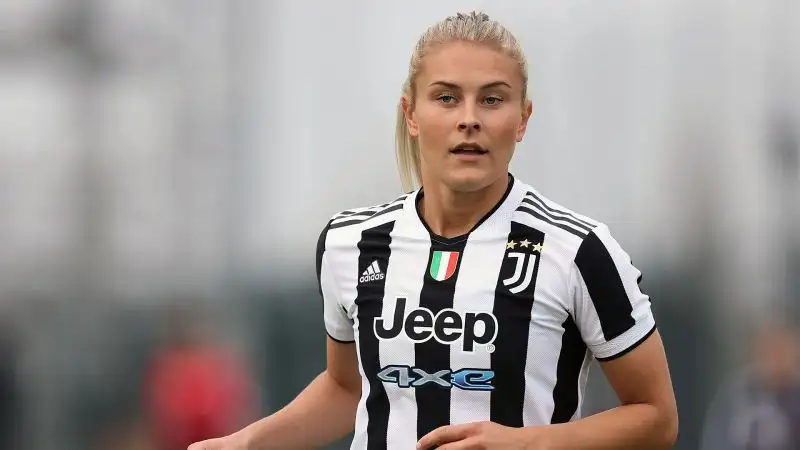 E' arrivata in Italia, alla Juventus, nel 2021