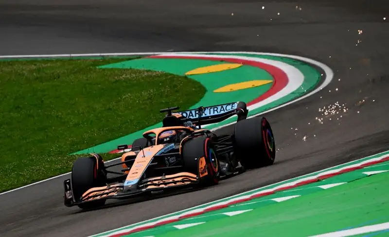 Ricciardo 6: Sarà in terza fila con l'altra McLaren di Norris, ma non può arrivargli sempre dietro
