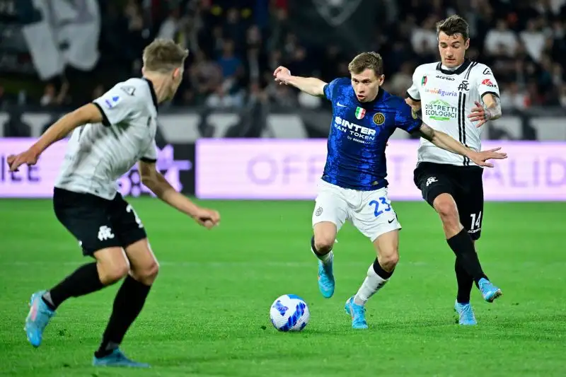 Barella 6: gara senza acuti ma diligente per il centrocampista nerazzurro

